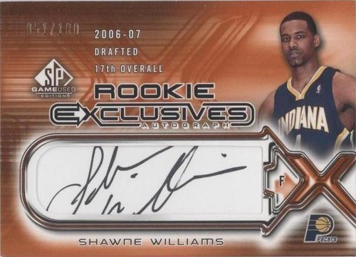 2006-07 SP Game Used Gold #196 C.J. Miles JSY /100 - NM-MT