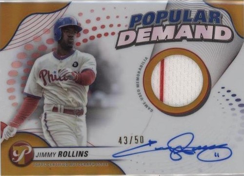 2024 Topps Pristine - Jimmy Rollins #DPAR-JR