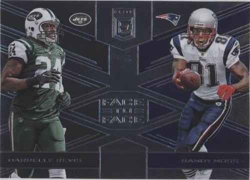 2017 Donruss Elite Darrelle Revis Randy Moss #13
