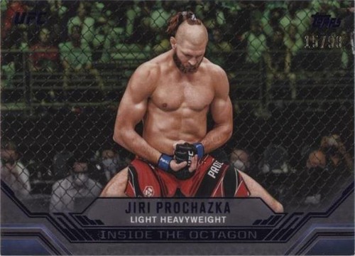2024 Topps UFC Knockout - Jiri Prochazka #ITO-8