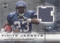 2003 Upper Deck Finite Marcus Trufant #FJ-MT