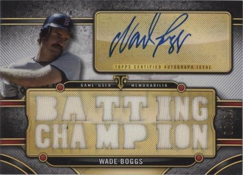 2024 Topps Triple Threads - Wade Boggs #TTAR-BOG3