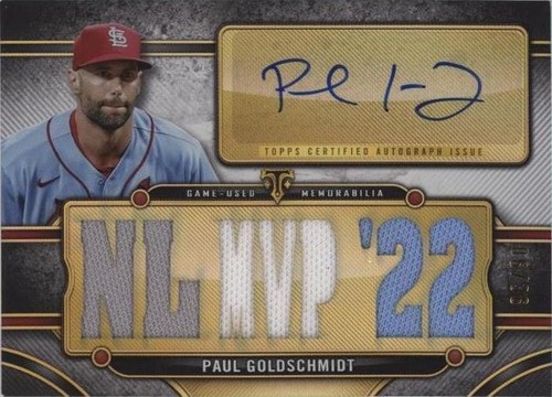 2024 Topps Triple Threads - Paul Goldschmidt #TTAR-PG2