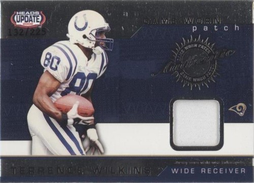 2002 Pacific Heads Update Terrence Wilkins #45