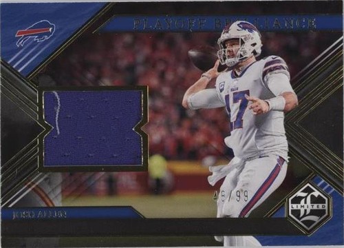2022 Panini Limited Josh Allen #PB-JAL