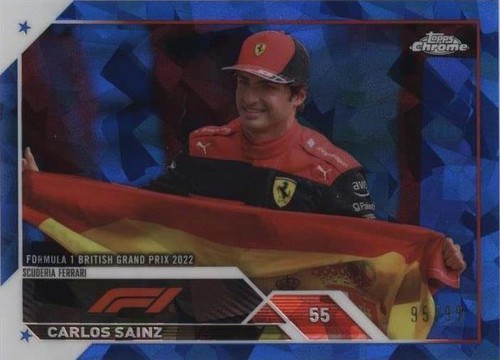 2023 Topps Chrome Sapphire Edition Formula 1 - Carlos Sainz #17