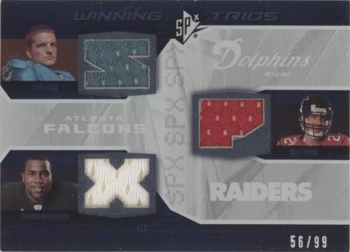 2008 SPx Darren McFadden Jake Long Matt Ryan #WT24