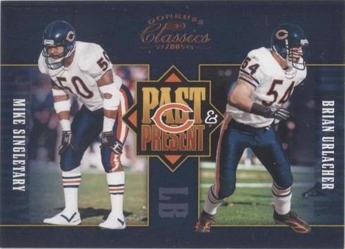 2005 Donruss Classics Brian Urlacher Mike Singletary #PP-4