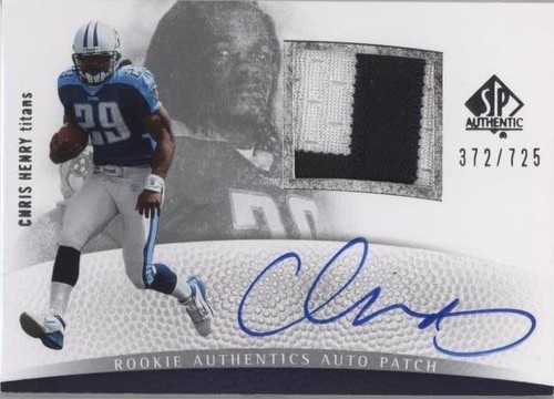 2007 SP Authentic Chris Henry #270