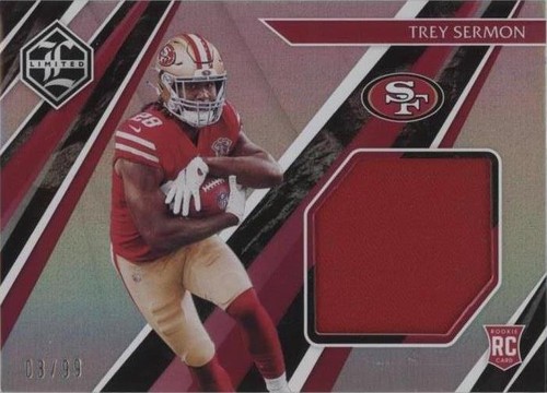 2021 Panini Limited Trey Sermon #RJ-TS