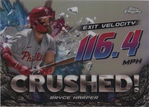 2024 Topps Chrome Update Series - Bryce Harper #CR-22
