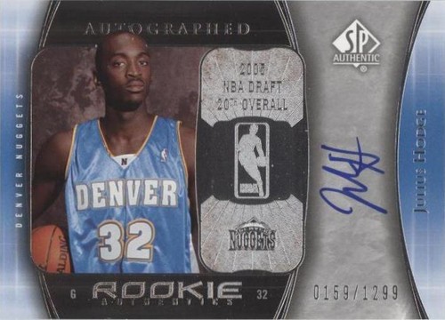 2005-06 SP Authentic - Julius Hodge #110