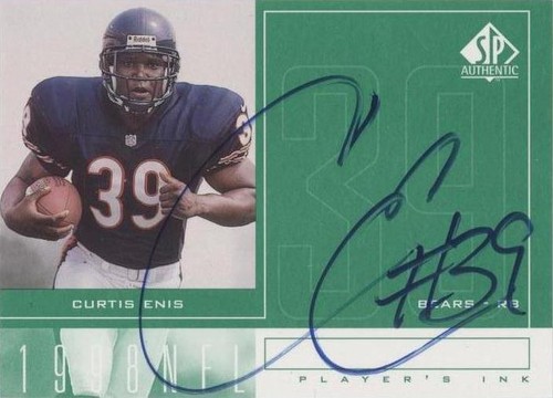 1998 SP Authentic Curtis Enis #CE
