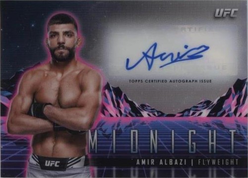 2024 Topps Midnight UFC - Amir Albazi #HS-AAI