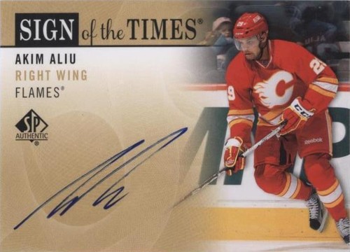 2012-13 SP Authentic - Akim Aliu #SOT-AA