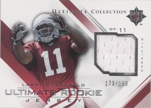 2004 Upper Deck Ultimate Collection Larry Fitzgerald #URJ-LF