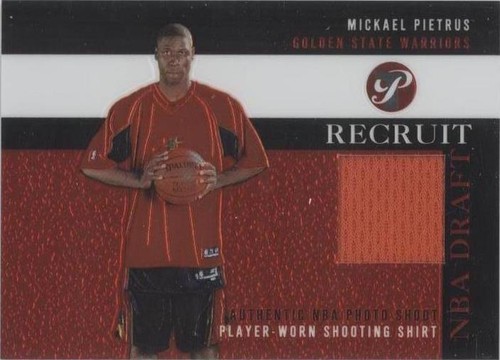 2003-04 Topps Pristine - Mickael Pietrus #PR-MP