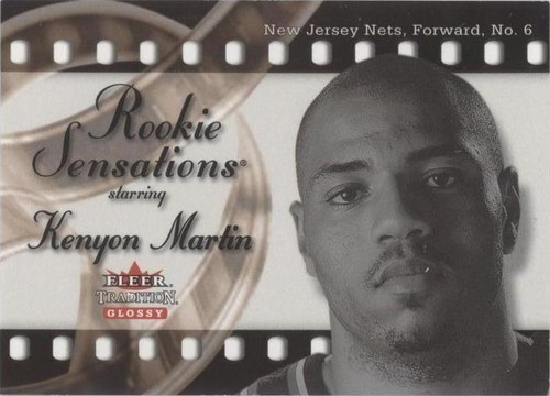 2000-01 Fleer Tradition Glossy - Kenyon Martin #11 RS