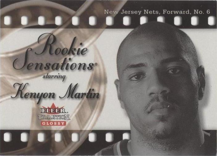 Fleer Tradition Glossy 2000-01 - Kenyon Martin #11 RS