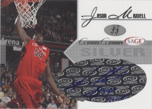 2005-06 SAGE Autographed - Jason Maxiell #A14