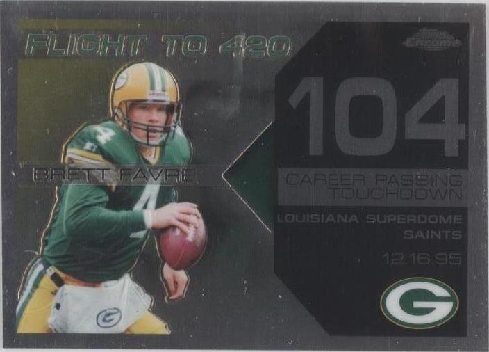 2007 Topps Chrome Brett Favre #BFC-BF104