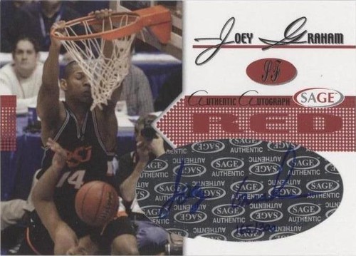 2005-06 SAGE Autographed - Joey Graham #A9