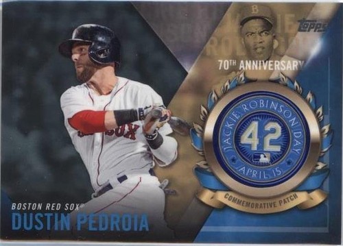 2017 Topps - Dustin Pedroia #JRPC-DPE