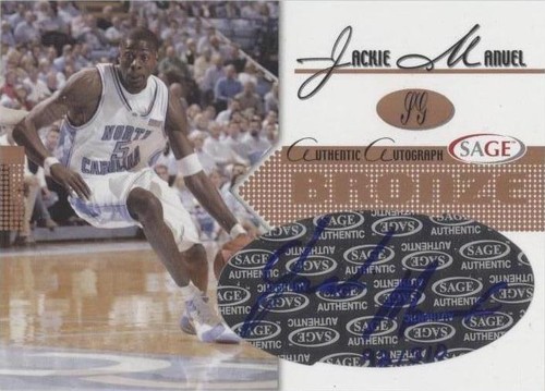2005-06 SAGE Autographed - Jackie Manuel #A13