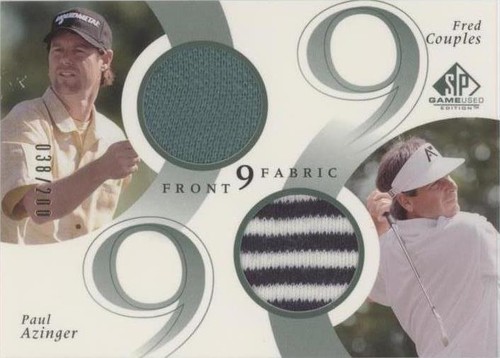 2002 SP Game Used Edition - Fred Couples Paul Azinger #F9D-AC