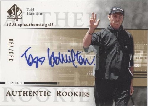 2005 SP Authentic - Todd Hamilton #96