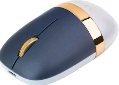 AZIO IZO Bluetooth 5.0 and RF 2.4G Optical Wireless Mouse (Blue Iris) New