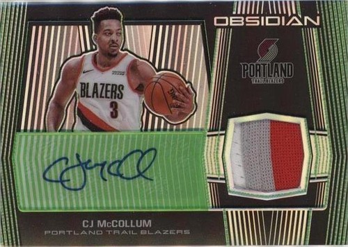 2019-20 Panini Obsidian - C.J. McCollum #JA-CJM