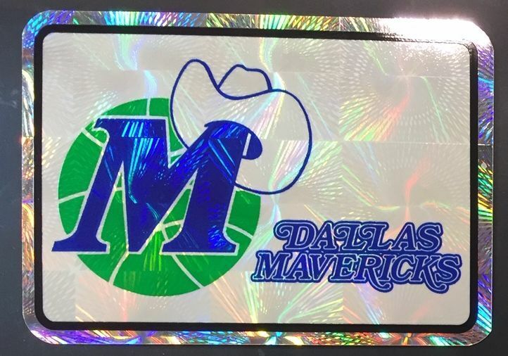2 Vintage Dallas Mavericks Nba Color Logo Sports Decal Stickers - Free Ship [30]