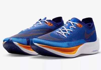Nike ZoomX Vaporfly Next% 2 Mens Sizes Blue Orange FD0713-400 Running Shoes