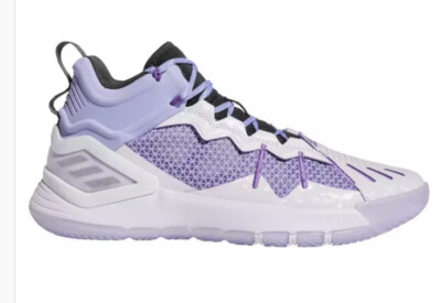 ADIDAS D ROSE SON OF CHI PURPLE LAVENDER BLACK MEN S SIZE 12.5  Basketball Shoes