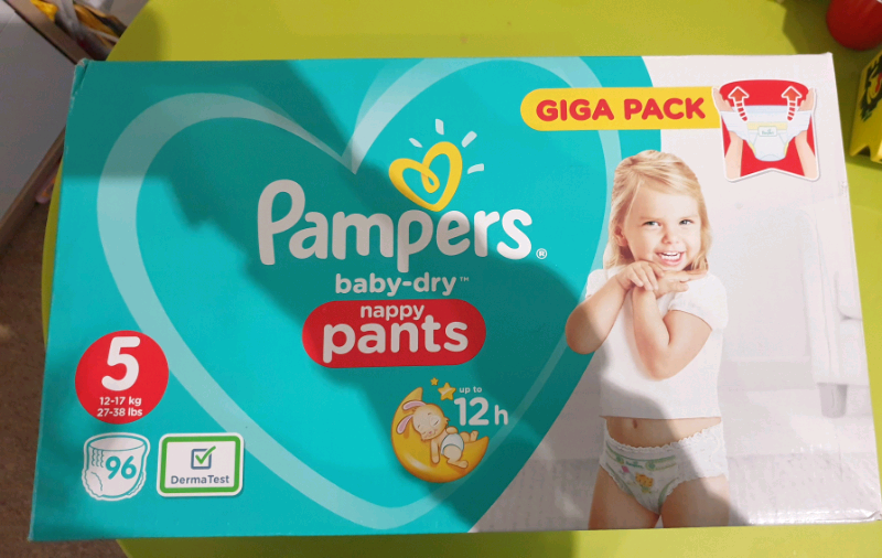 Pampers size 5 Jumbo Box of 96 pants (BNIB) in Pentwyn, Cardiff Gumtree