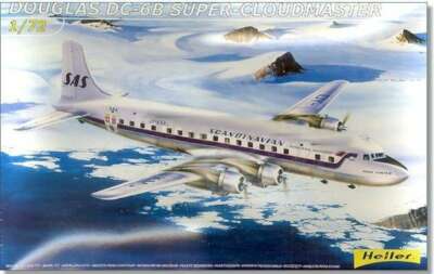 Heller DC6B Super Cloudmaster 80315 1/72 Airplane Plastic Mod 3279510803150