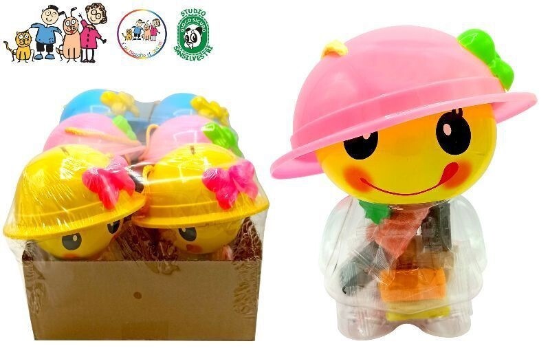 Set 6 Pezzi Plastilina Ragazza Colori Con Accessori Formine Morbida Bambini hmj