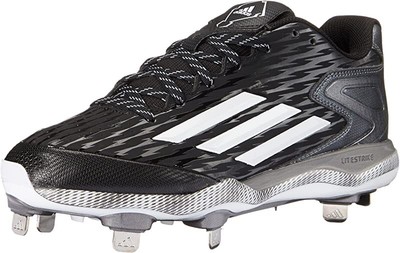 

Adidas Мужские бейсбольные кроссовки PowerAlley 3, черный/белый, 14 D Medium США, Black/white