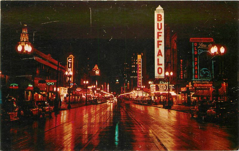 Buffalo New York 1913アド ラインハート/ポスター Buffalo NY Print, Buffalo Skyline, Buffalo Ny Artwork