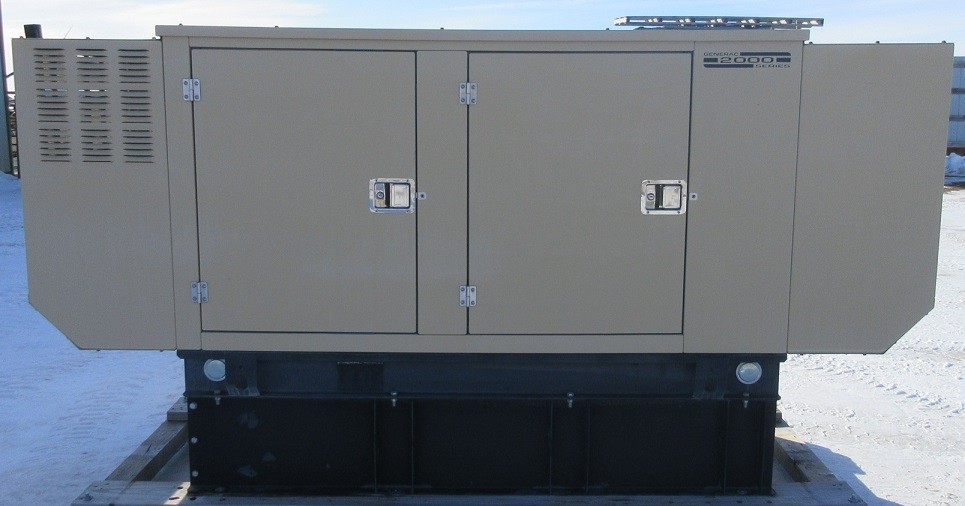 30 kw Generac / Kia Diesel Generator / Genset - Single Phase - Load Bank Tested