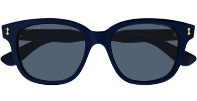 Pre-owned Gucci Gg1264s-002-52 Blue Blue Blue