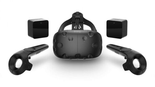 HTC VIVE Virtual Reality Headset 99HALN006-00, 2xSENSORS HTC VIVE Virtual Reality Headset 99HALN006-00, 2xSENSORS