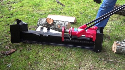 Manual Hydraulic Log Splitter 10 Ton Wood Compact Cutter Firewood Kindling New