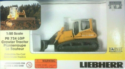 Norscot 58001 1/50 Liebherr PR 724 LGP Crawler Tractor 