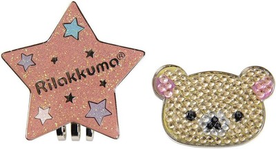 San-X Rilakkuma Clip Marker 3.3×2.6×0.4in AY72301
