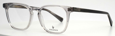 SERAPHIN Drummond 8142 Stratus Cloud/Grey Demi Unisex Eyeglasses 50-18-145 B:40