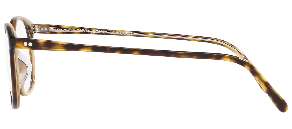 Pre-owned Oliver Peoples Ov5397f 1666 49 Vintage Boston Tortoiseshell Full Rim Eyeglasses In Clear