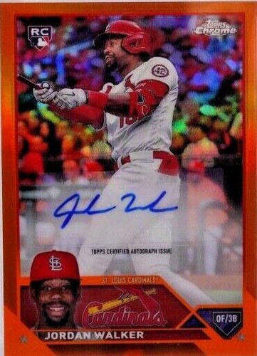 2023 Topps Chrome Update Series - Jordan Walker #AC-JWA