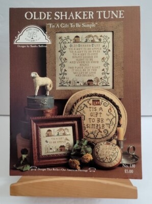 Homespun Elegance Olde Shaker Tune 1993 Sandra Sullivan #130 Cross Stitch New